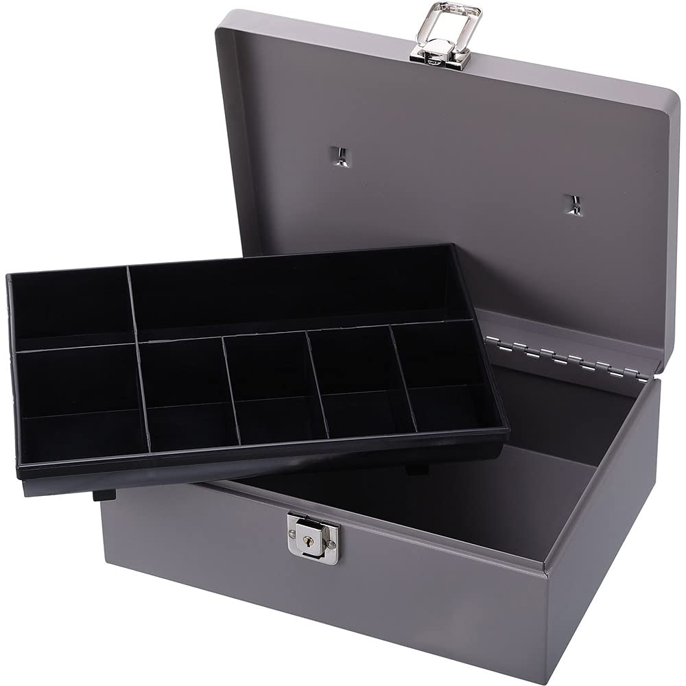 Amazon.com : Sparco All-Steel Cash Box with Latch Lock - 1 Bill